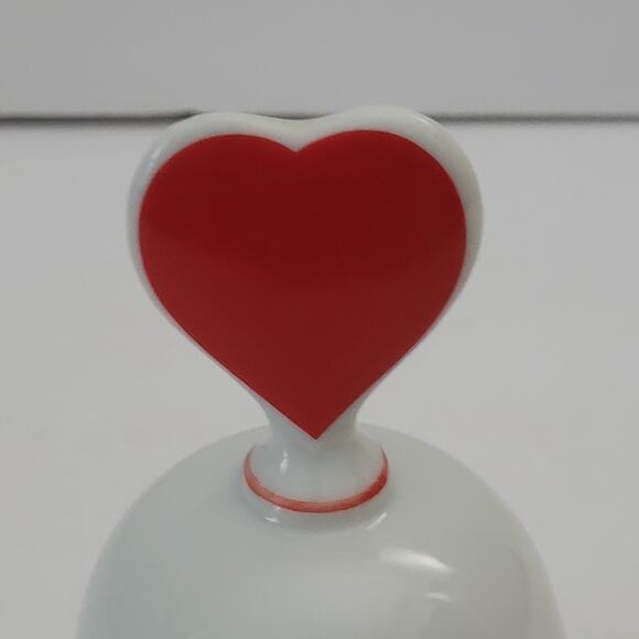 "I Love My Mom" Ceramic Bell with Heart Handle - Picture 2 of 10